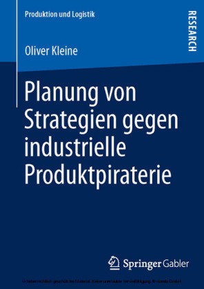 Planung von Strategien gegen industrielle Produktpiraterie
