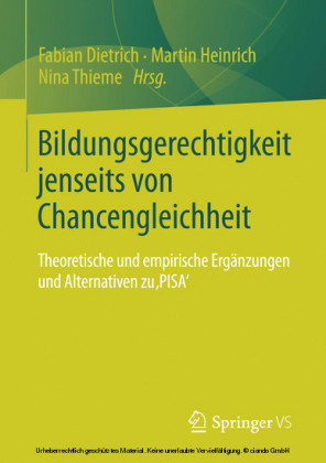 Bildungsgerechtigkeit jenseits von Chancengleichheit