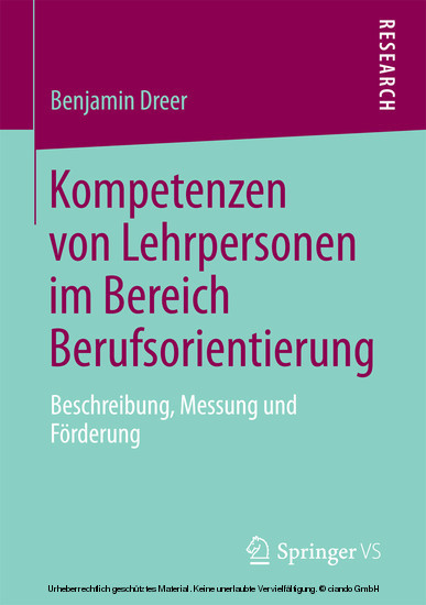 Kompetenzen von Lehrpersonen im Bereich Berufsorientierung main product photo