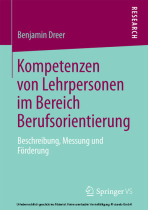 Kompetenzen von Lehrpersonen im Bereich Berufsorientierung