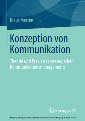 Konzeption von Kommunikation