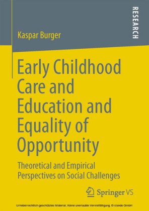 Early Childhood Care and Education and Equality of Opportunity