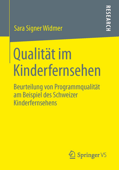 Qualität im Kinderfernsehen main product photo