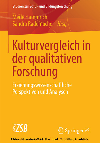Kulturvergleich in der qualitativen Forschung main product photo