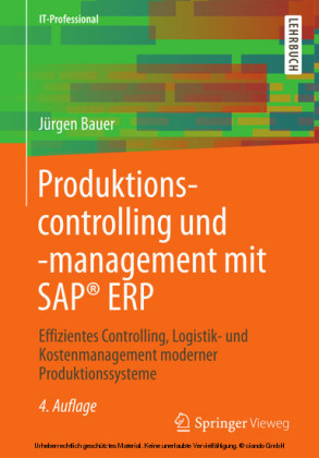Produktionscontrolling und -management mit SAP® ERP