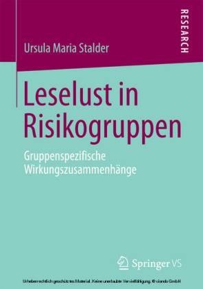 Leselust in Risikogruppen