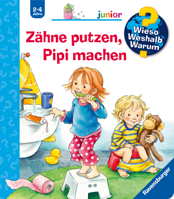 Wieso? Weshalb? Warum? junior, Band 52 - Zähne putzen, Pipi machen main product photo