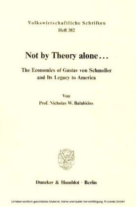 Not by Theory alone ...