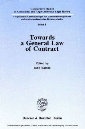 Towards a General Law of Contract.