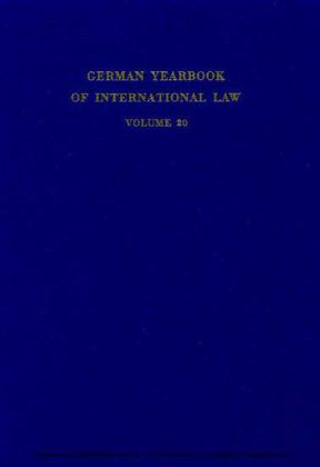 German Yearbook of International Law / Jahrbuch für Internationales Recht.