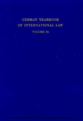 German Yearbook of International Law / Jahrbuch für Internationales Recht.