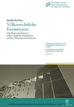 Völkerrechtliche Exemtionen.