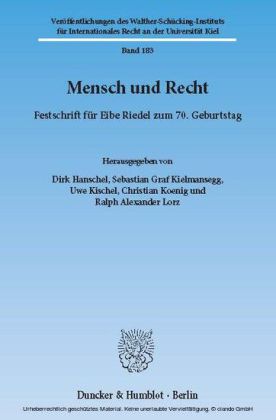 Mensch und Recht.