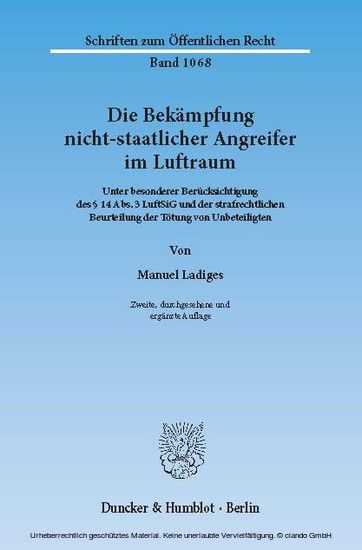 Die Bekämpfung nicht-staatlicher Angreifer im Luftraum. main product photo