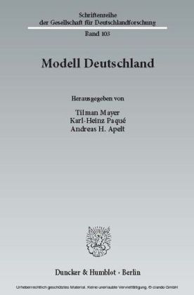 Modell Deutschland.