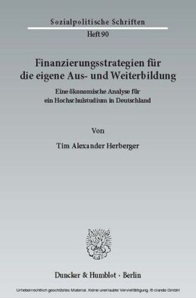 Finanzierungsstrategien für die eigene Aus- und Weiterbildung.