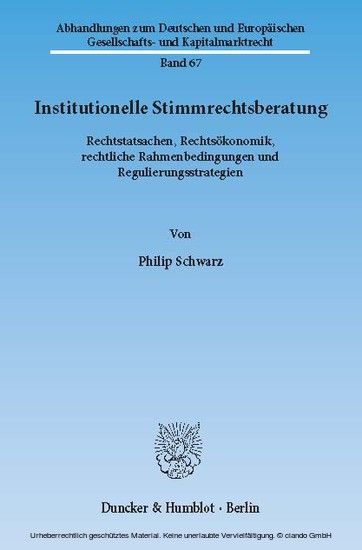 Institutionelle Stimmrechtsberatung. main product photo