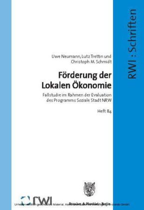Förderung der Lokalen Ökonomie.