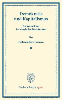 Demokratie und Kapitalismus.