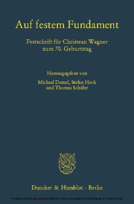 Auf festem Fundament.