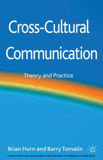 Cross-Cultural Communication main product photo