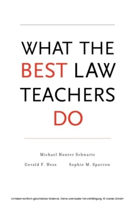 What the Best Law Teachers Do