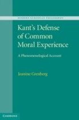 Kant's Defense of Common Moral Experience main product photo
