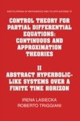 Control Theory for Partial Differential Equations: Volume 2, Abstract Hyperbolic-like Systems over a Finite Time Horizon main product photo