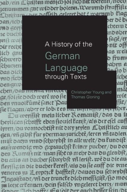 History of the German Language Through Texts main product photo