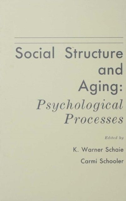 Social Structure and Aging main product photo