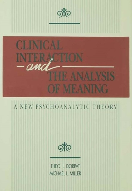 Clinical Interaction and the Analysis of Meaning main product photo