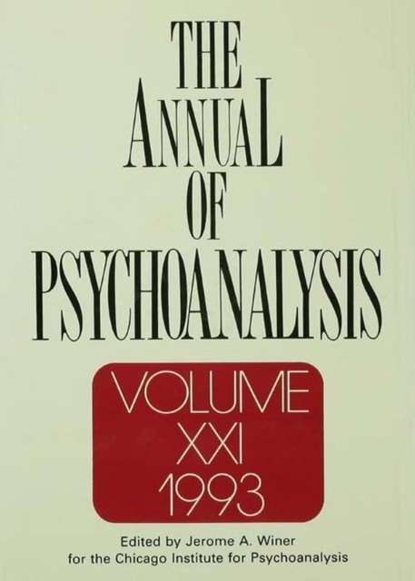 Annual of Psychoanalysis, V. 21 main product photo