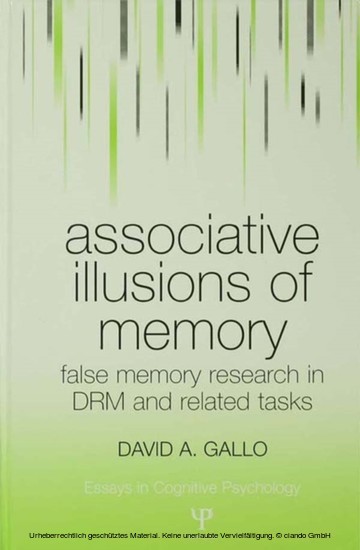 Associative Illusions of Memory main product photo