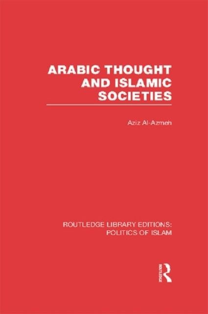 Arabic Thought and Islamic Societies main product photo