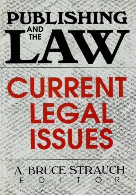 Publishing and the Law main product photo