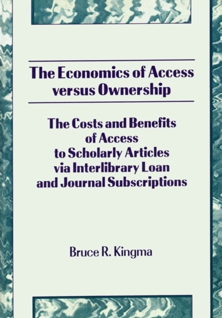 Economics of Access versus Ownership main product photo
