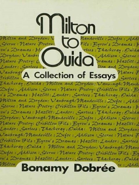 Milton to Ouida main product photo