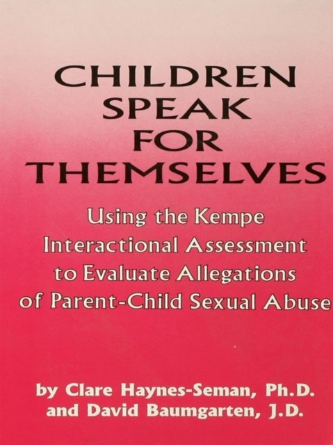 Children Speak For Themselves main product photo