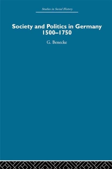 Society and Politics in Germany main product photo
