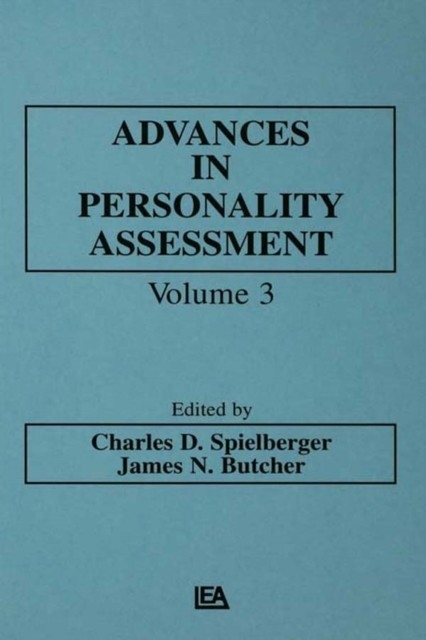 Advances in Personality Assessment main product photo
