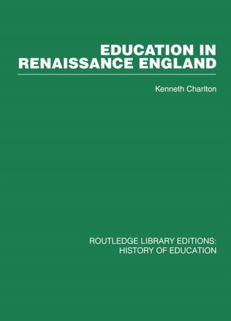 Education in Renaissance England main product photo