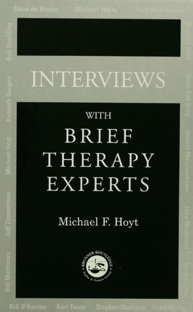 Interviews With Brief Therapy Experts main product photo