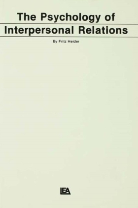 Psychology of Interpersonal Relations