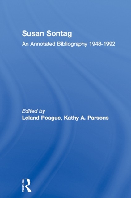 Susan Sontag main product photo