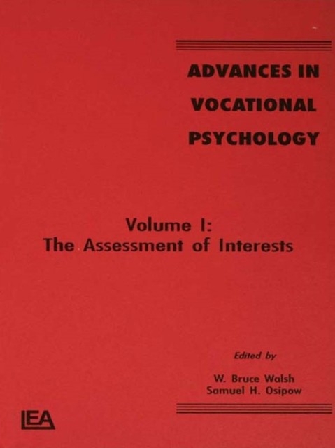 Advances in Vocational Psychology main product photo