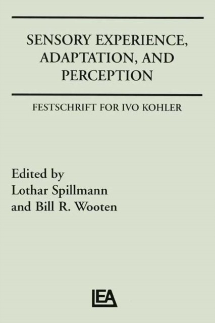 Sensory Experience, Adaptation, and Perception main product photo