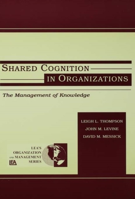 Shared Cognition in Organizations main product photo