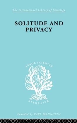 Solitude and Privacy