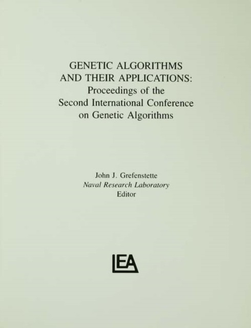 Genetic Algorithms and their Applications main product photo