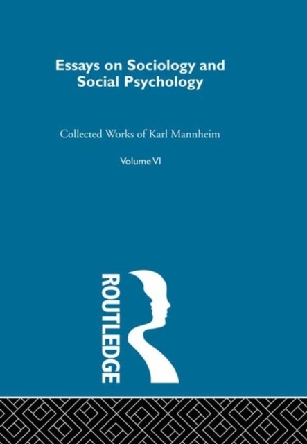 Essays Soc & Social Psych V 6 main product photo